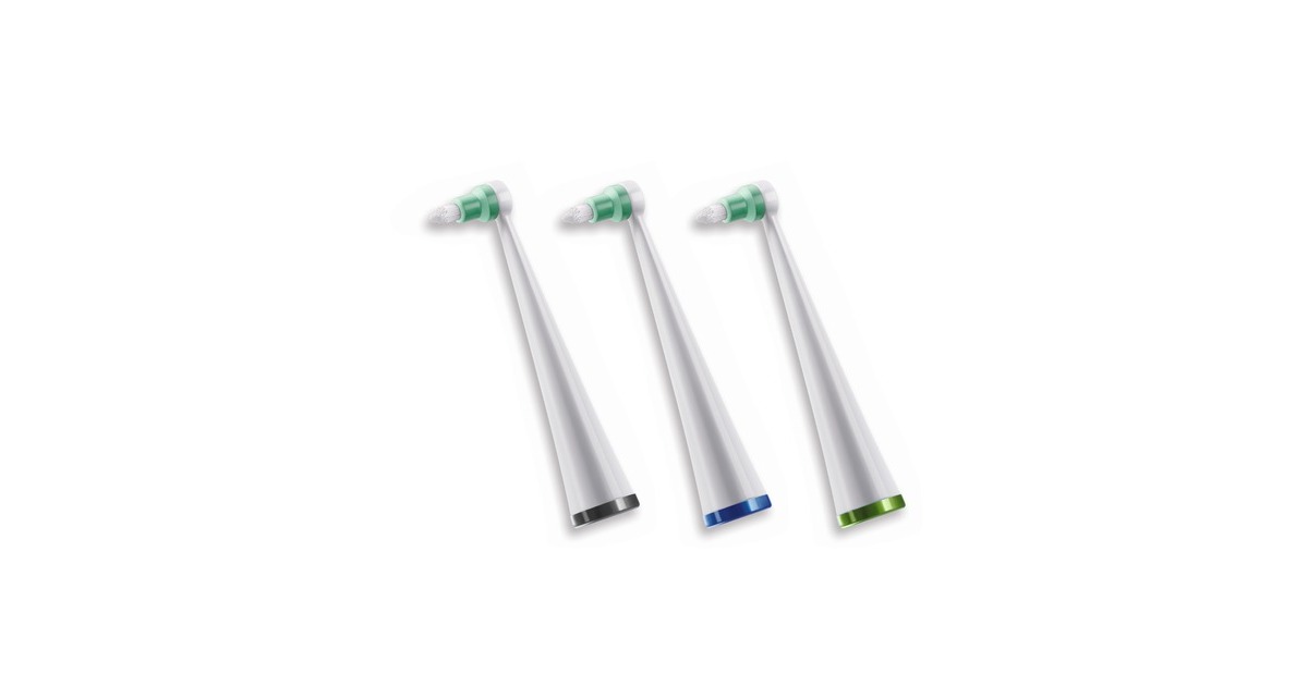 WaterpikSRIP-3E Opzetborstels Interdentaal voor Sensonic tandenborstel  (3 stuks)