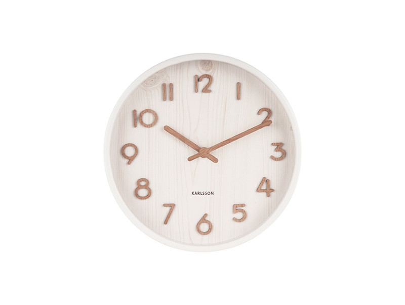 Wall Clock Pure Small KA5808WH White