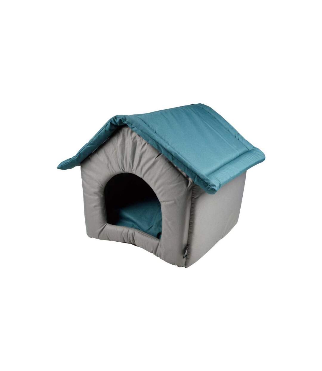 Paris Prix - Niche Pour Chien bicolore 47cm émeraude