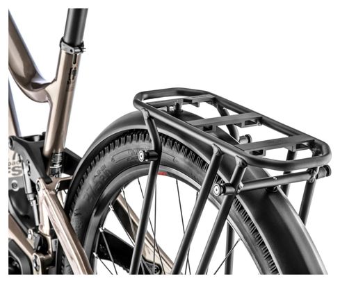 VTC Électrique Tout-Suspendu Moustache Samedi 27 Xroad FS 3 Smart System Shimano Deore 11V 500 Wh 27.5'' Beige 2023