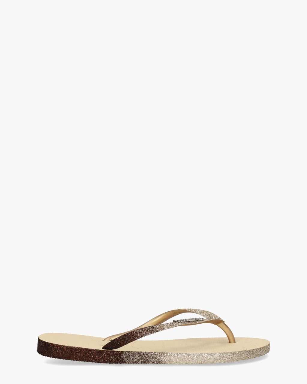Havaianas Slim Sparkle Beige Damesslippers