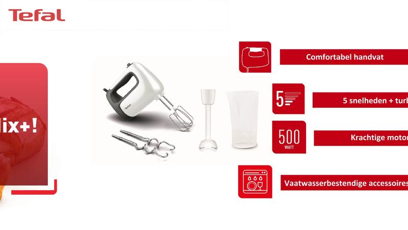 Prep'Mix+ HT4611 handmixer
