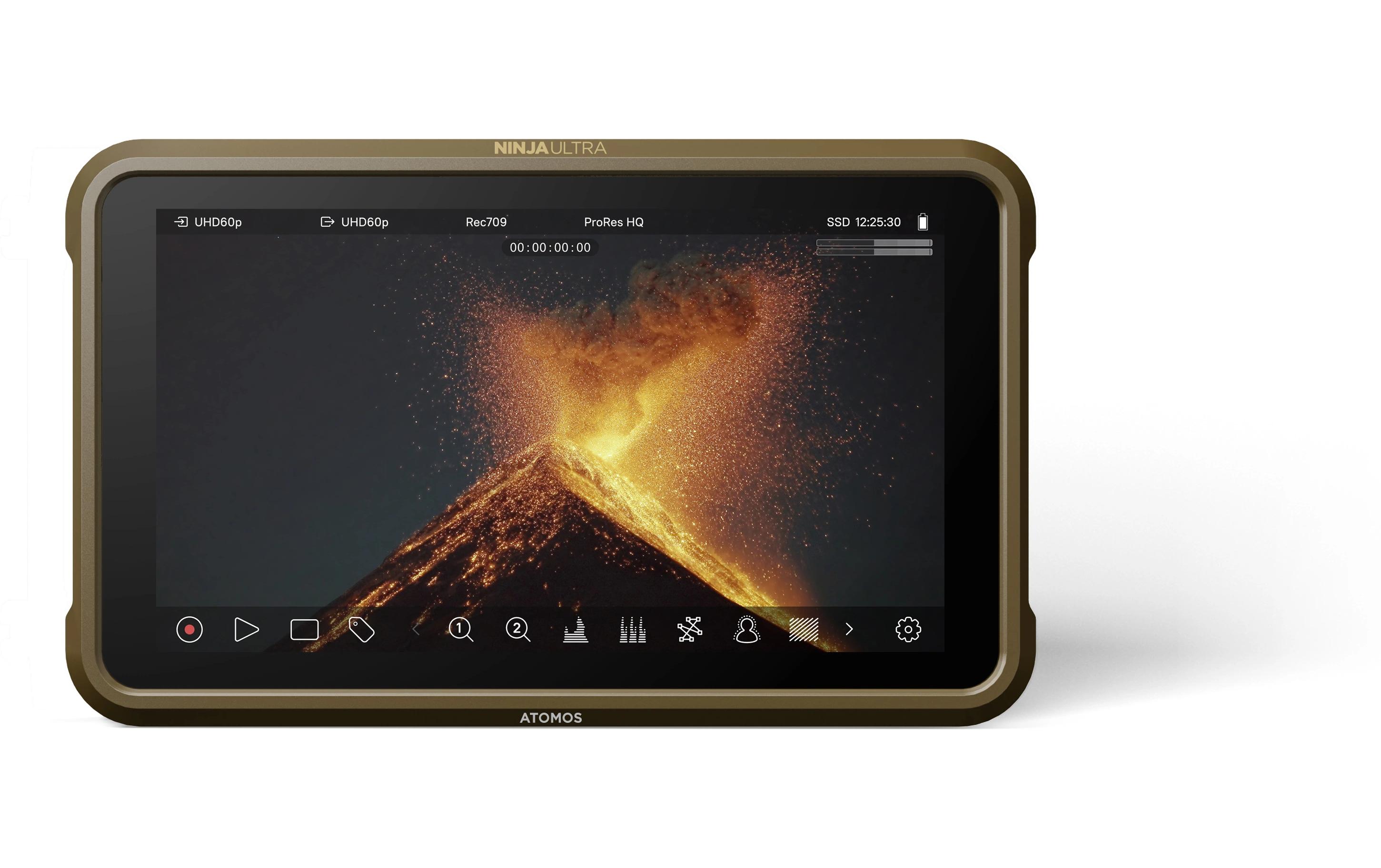 Recorder Ninja Ultra<br>Monitor-Recorder mit kleinem Formfaktor, ideal für DSLR- und spiegellose Kameras