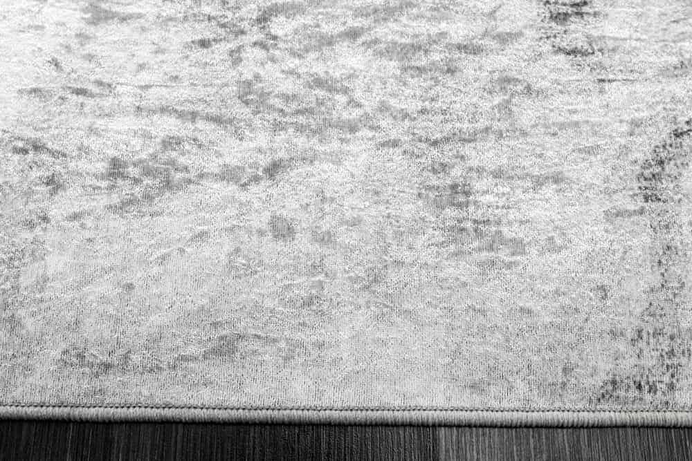 Design Teppich ART RUGS 230x160cm grau weiß Flachgewebe Indoor