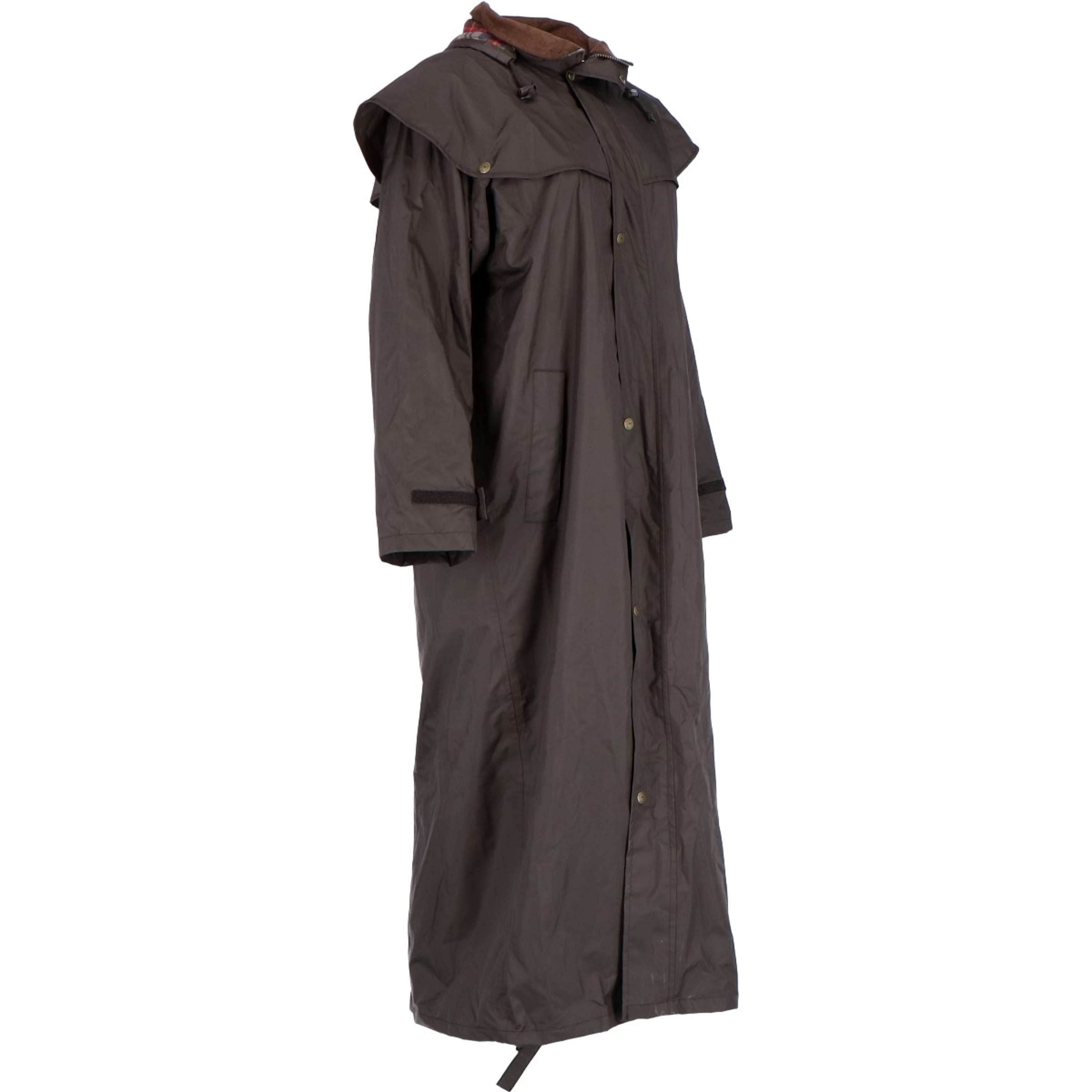 Scippis Black Roo Stockman Coat Bruin
