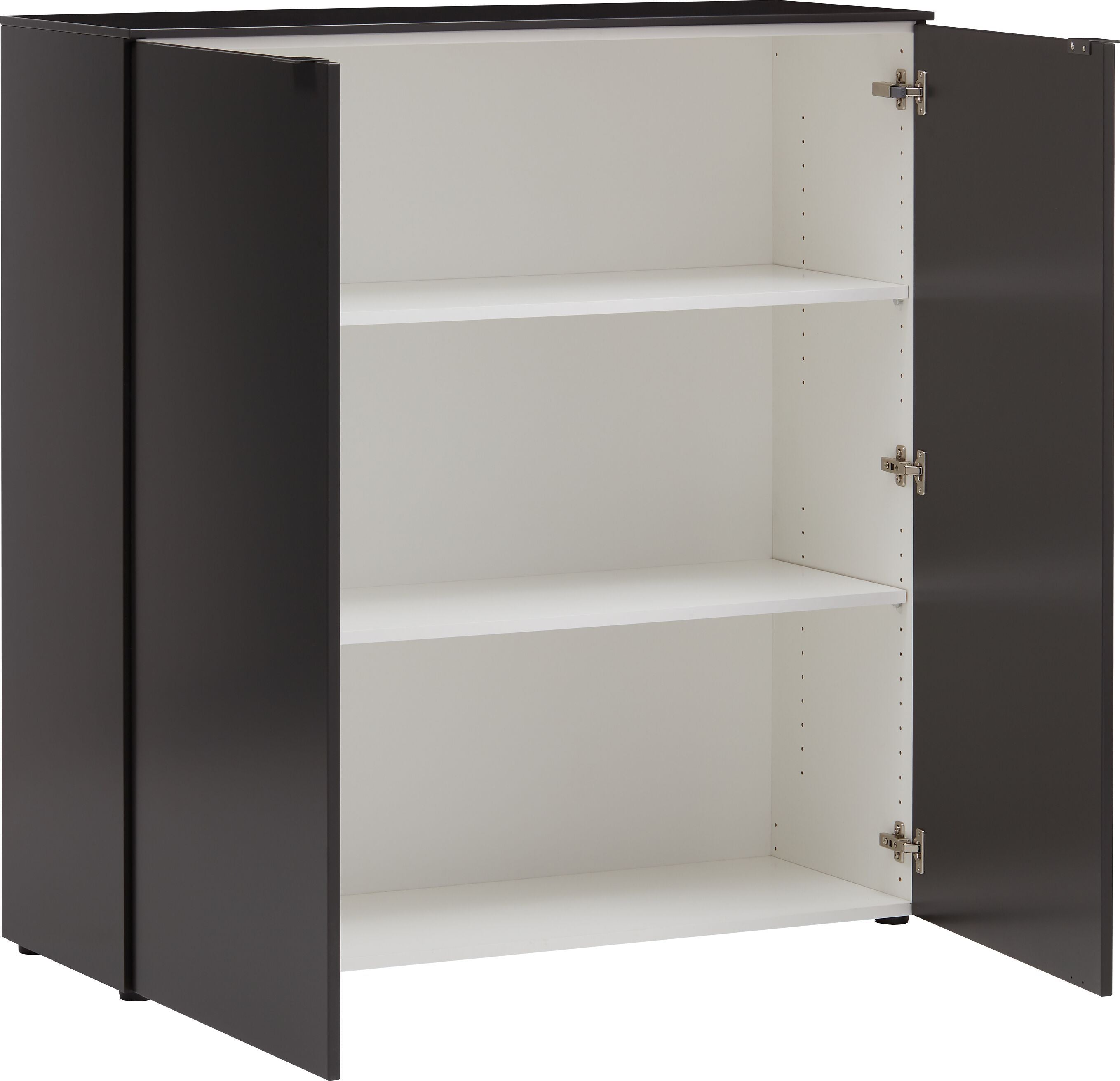 TILL Highboard - Schwarzgrau / B: 112.0 cm x T: 41.0 cm x H: 115.2 cm