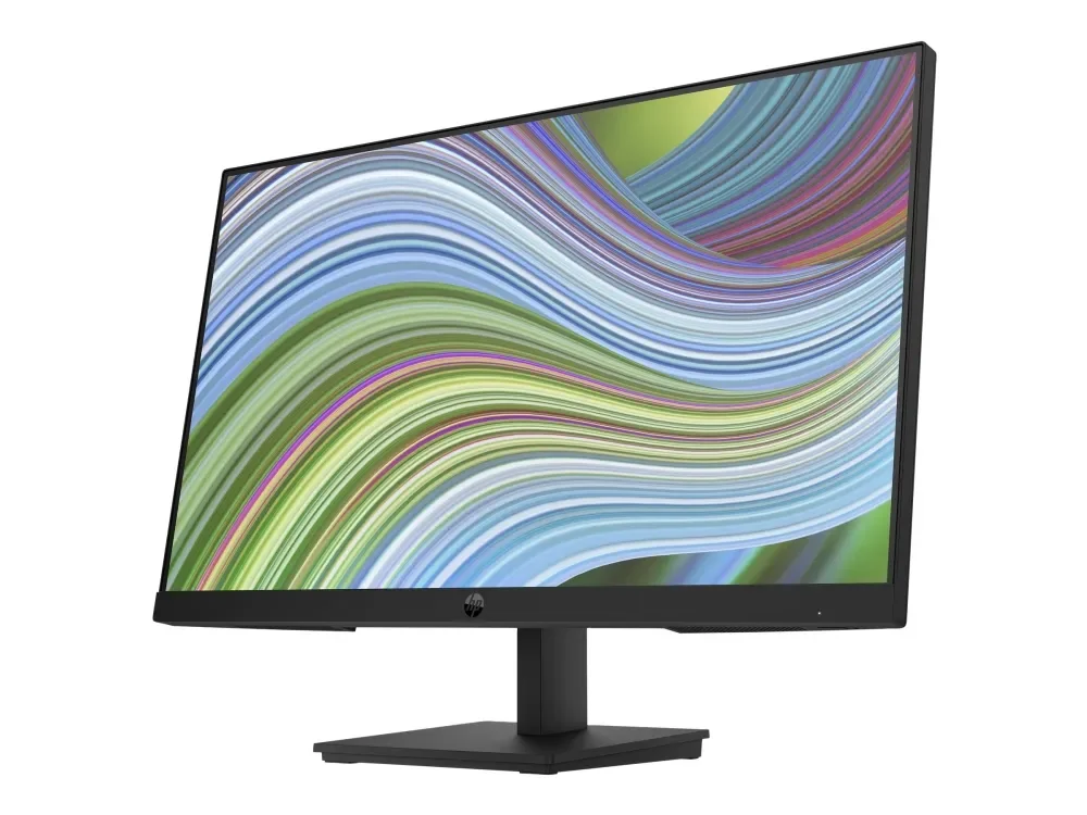 HP - 24'' skærm P24h G5 64X66AA#ABB - Sort
