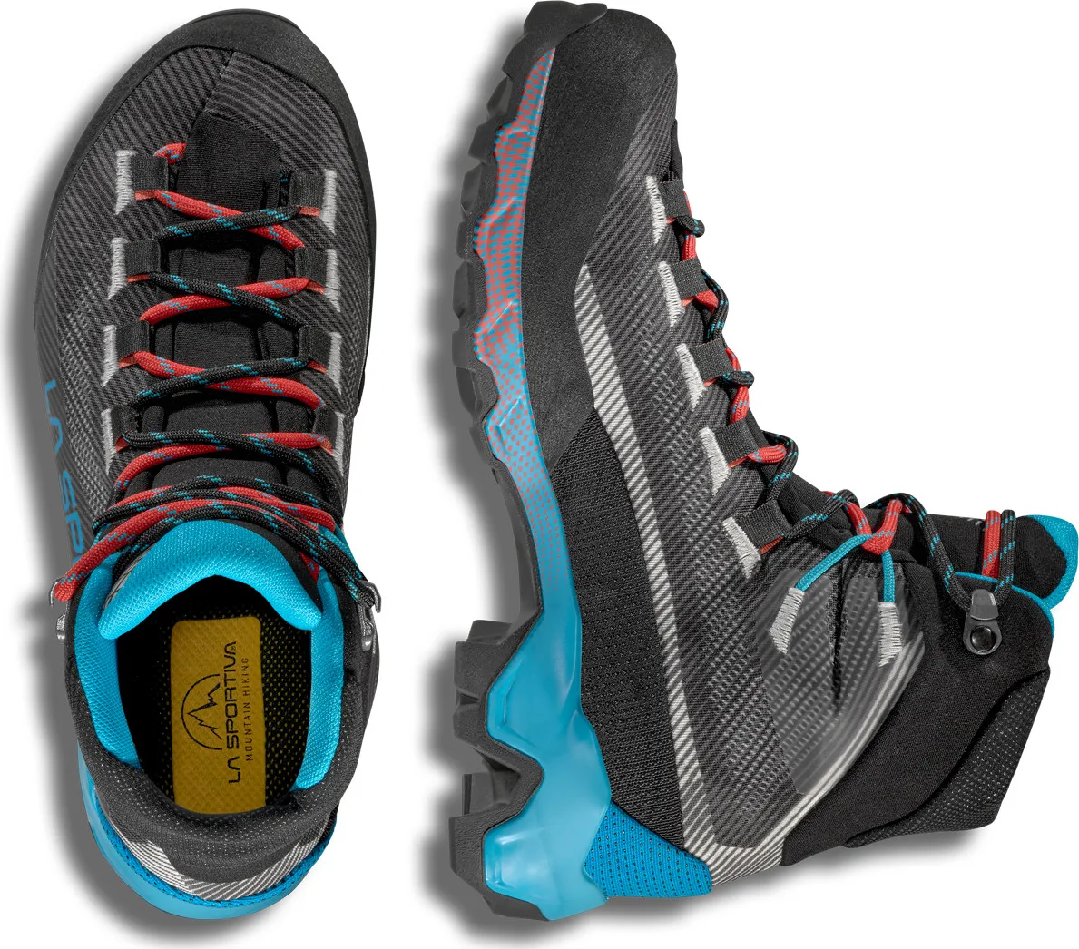 La Sportiva Women's Aequilibrium Hike GORE-TEX Carbon/Malibu Blue