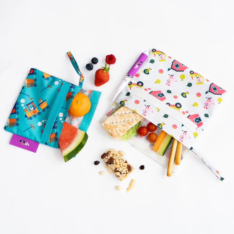 TidyTot MalenBasteln Tidy Tot Snack & Doodle BauernhofEisenbahn