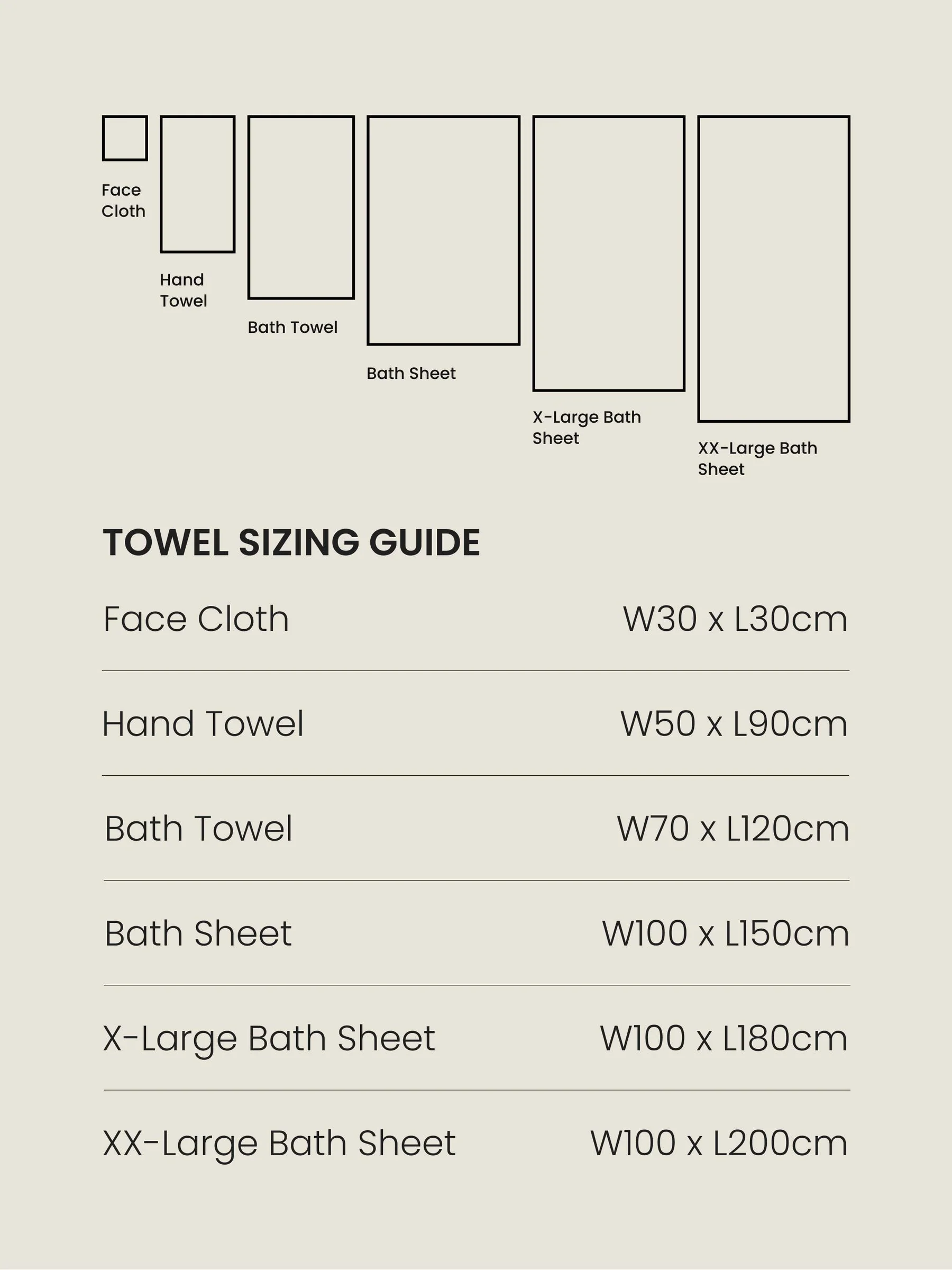 Egyptische katoenen handdoek