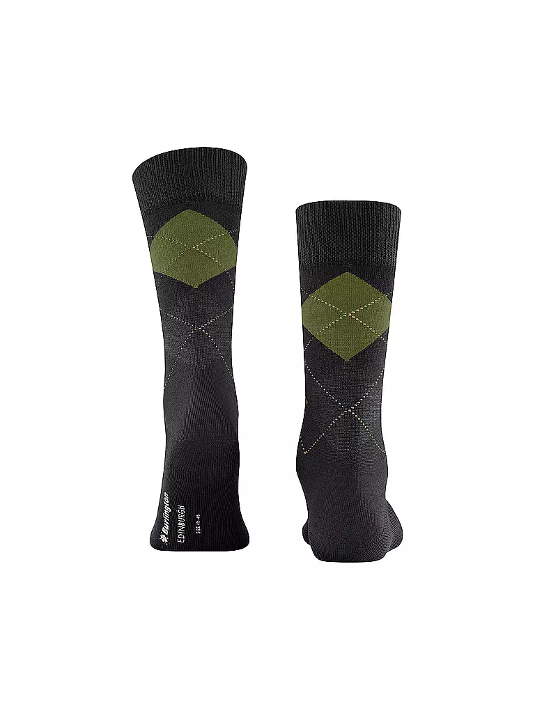BURLINGTON Herren Socken EDINBURGH 40-46 black schwarz