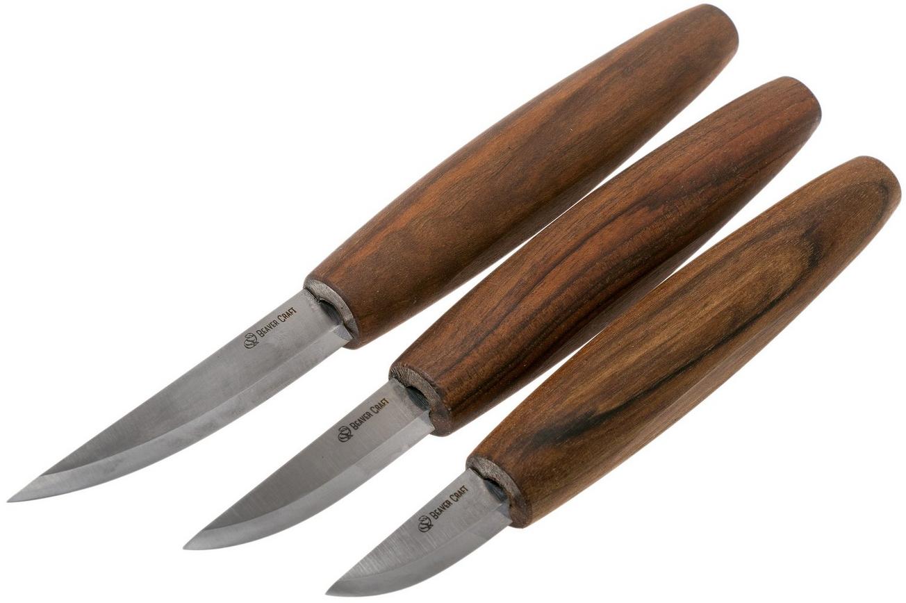 BeaverCraft Premium Whittling Sloyd Knives Set S19X houtsnijset