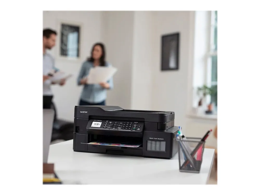 Brother MFC-T920DW - Multifunktionsprinter - farve - blækprinter - 215.9 x 355.6 mm (original) - op til 13 spm (kopiering) - op til 17 spm (udskriver) - 230 ark - 14.4 Kbps - USB 2.0, LAN, Wi-Fi(n)