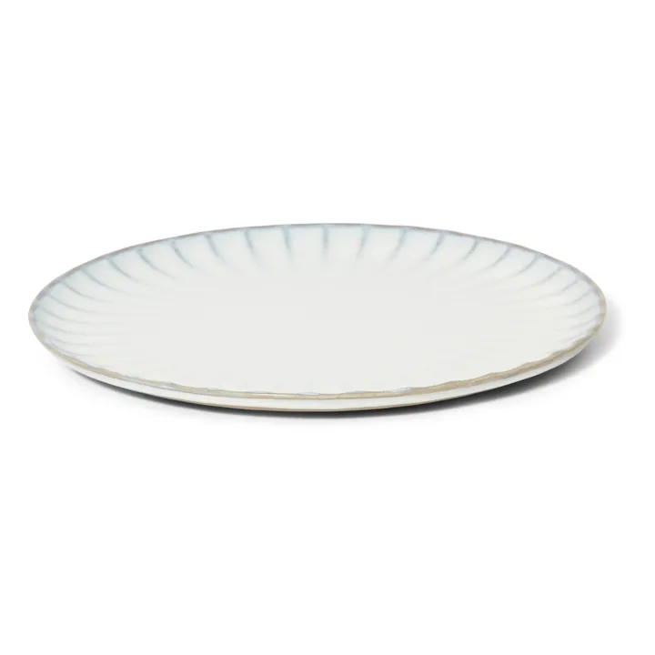 Serax Assiette Inku en grès - Sergio Herman | Blanc