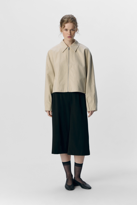 Object beige dames jas