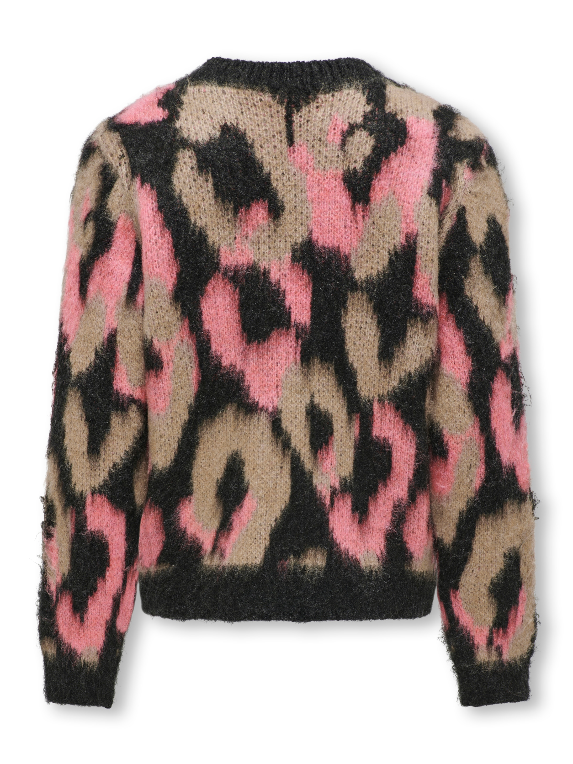 KIDS ONLY Rundhalspullover »KOGWILD L/S JQ O-NECK KNT«