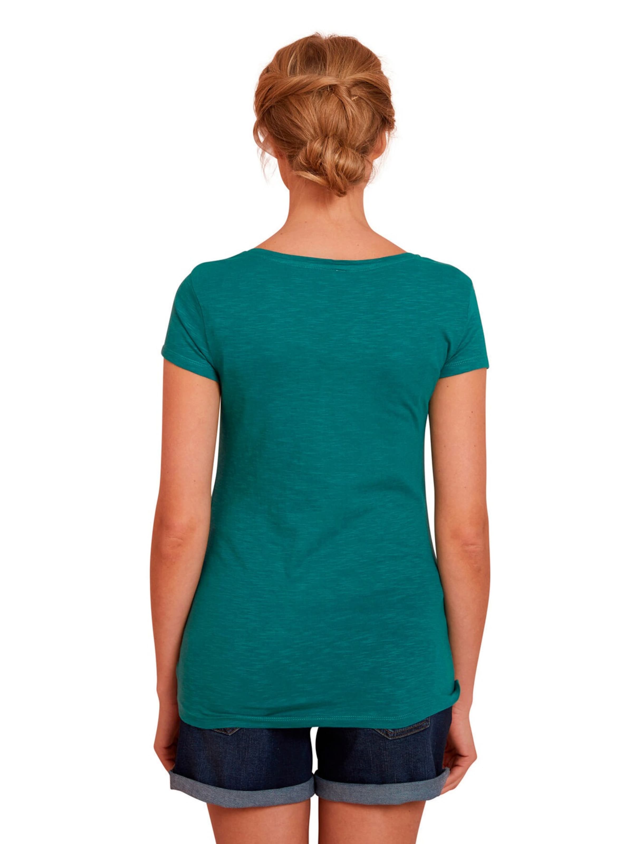 Vertbaudet Henley-Shirt für Schwangerschaft & Stillzeit dunkelgrün