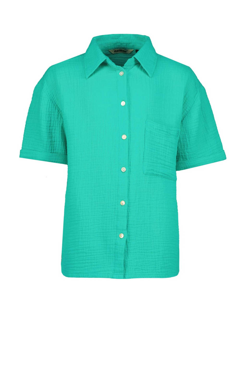Raizzed blouse Yusra groen
