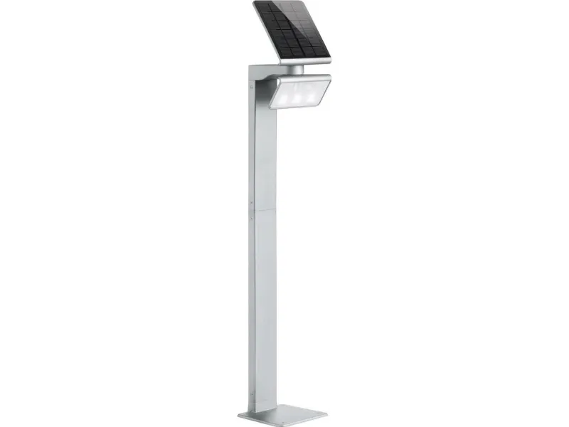 STEINEL GL-S, Udendørs piedestal/postbelysning, Sølv, Aluminium, Plast, IP44, Indgang, Garage, Have, Terrasse, III