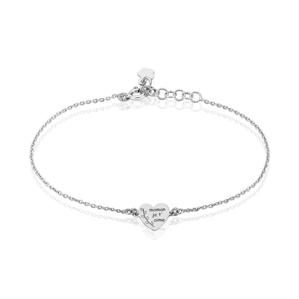 Bracelet Aemilia Argent Blanc