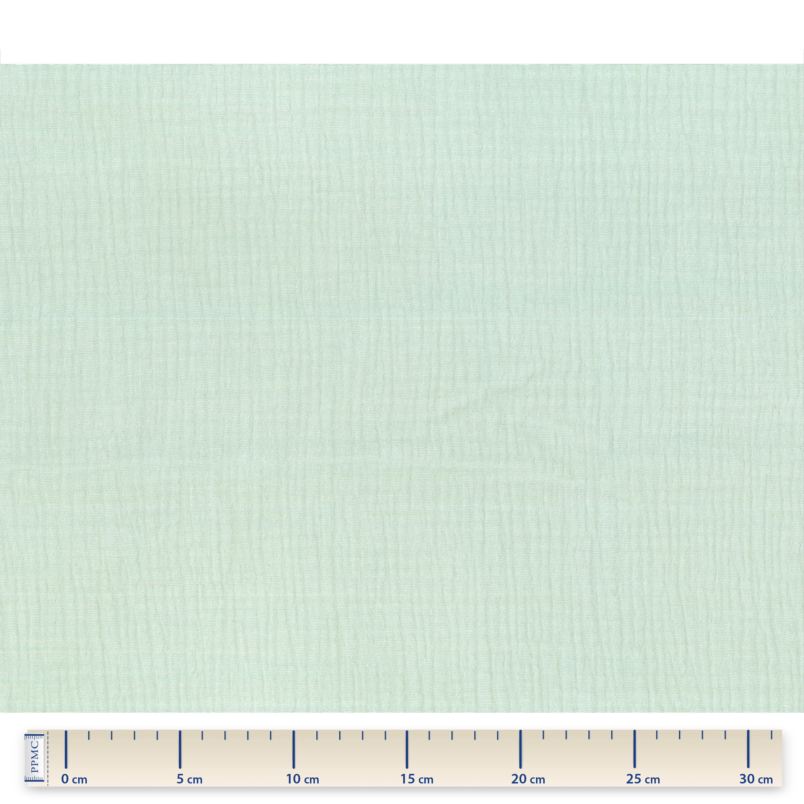 Tissu Coton Au Mètre Gaze Vert D'eau