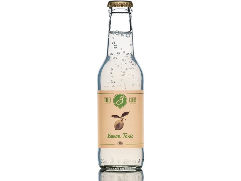 Three Cents Soft-Drinks Lemon Tonic 6 x 0.2 l Erfrischungsgetränk mit Tonicgeschmack