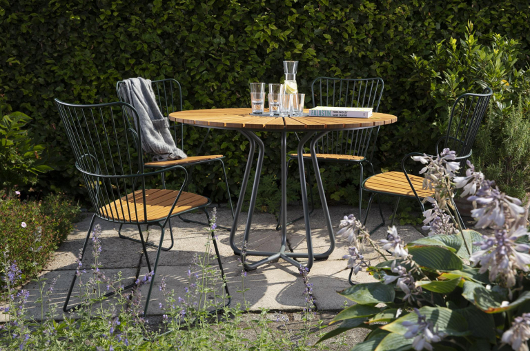 Houe Paon tuinstoel zwart