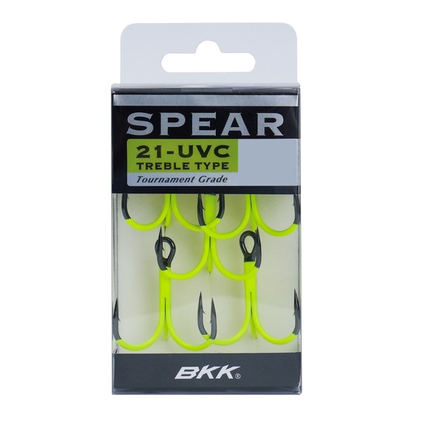 Hameçons triples BKK Spear -21 UVC Citrix