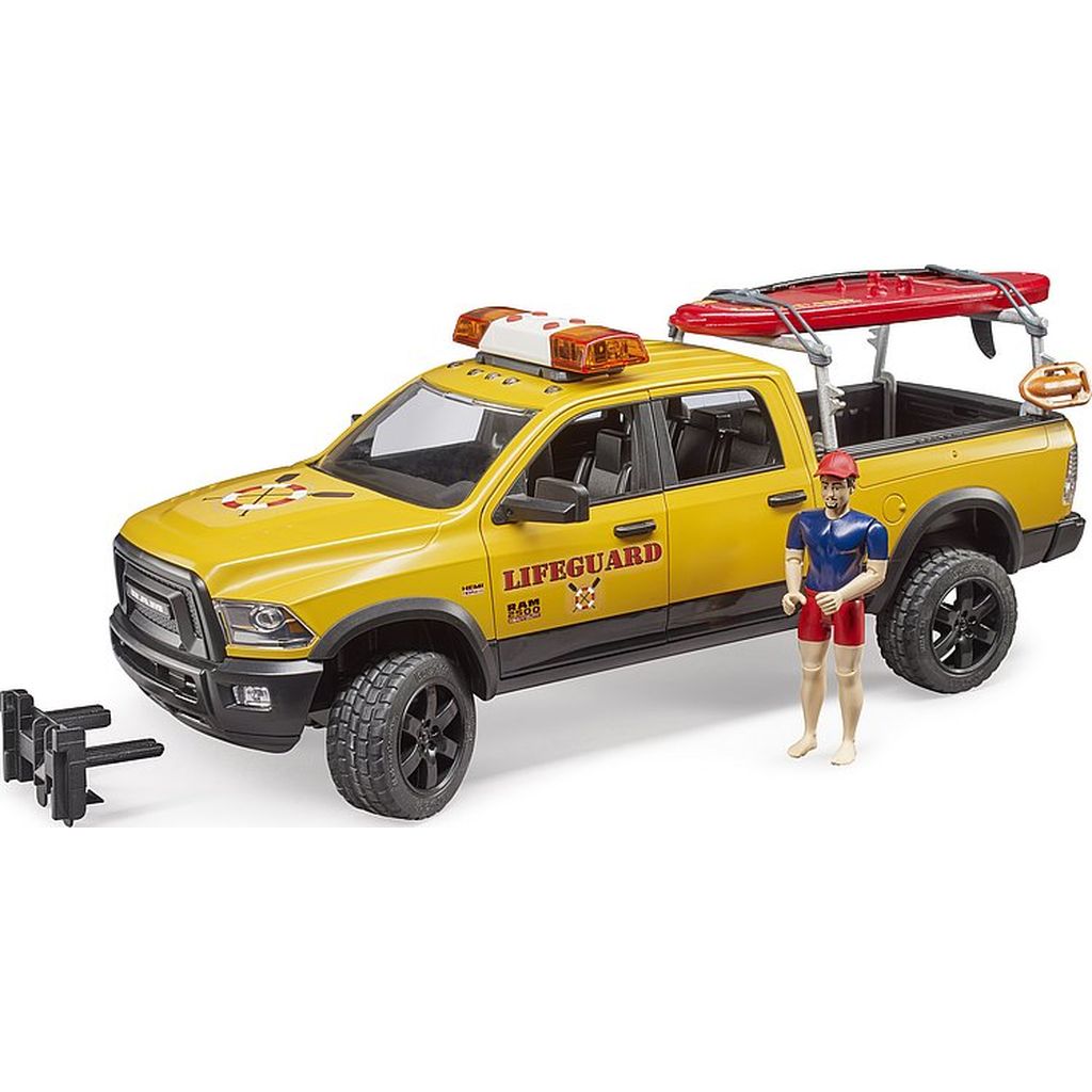 bruderbruder   RAM 2500 Power Wagon LifeGuard mit Figur