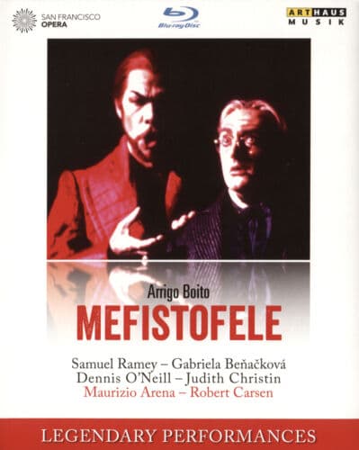 Mefistofele: San Francisco Opera (Arena) DVD (2015) Maurizio Arena Cert E Region 2