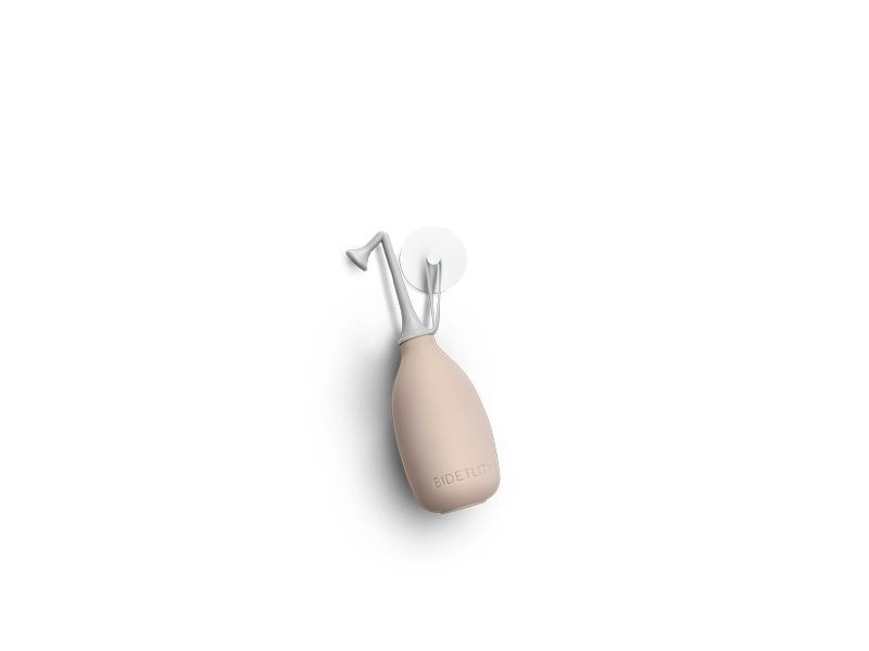 Bidetlity Po-Dusche Bidet 450 ml Soft Sand Mobile Intimdusche, Po-Dusche