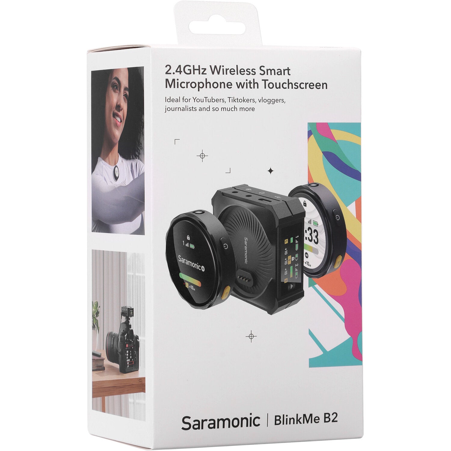 Saramonic BlinkMe B2 draadloze dasspeld microfoon