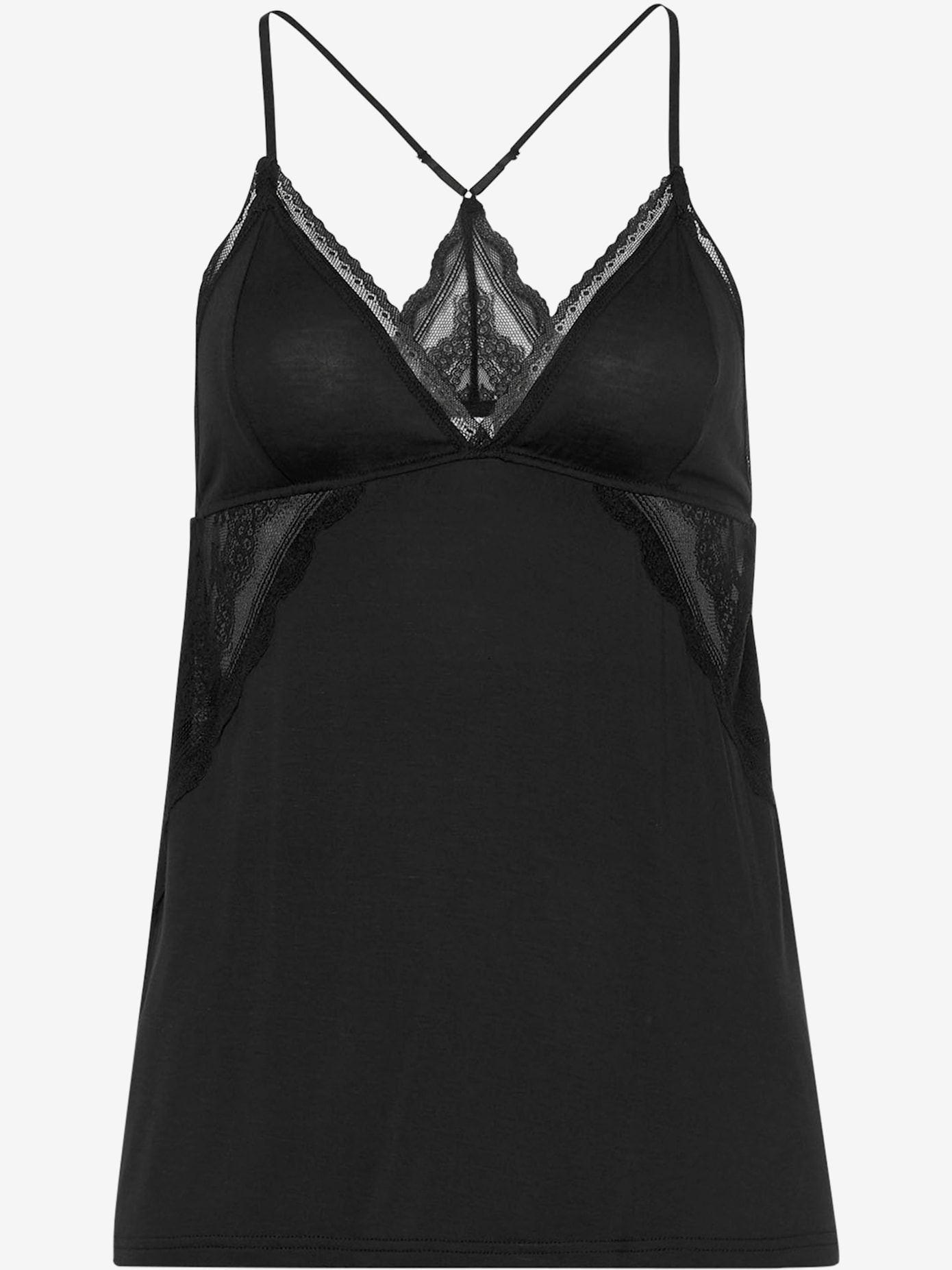 Haut babydoll haut pour dormir avec col v profond