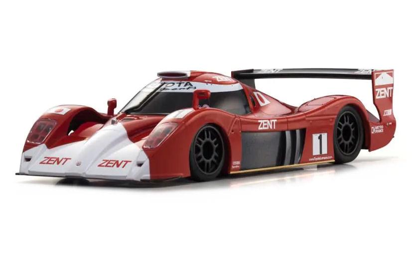 Toyota GT-One TS020 #1 ASC MR-03W-LM, 1:27Autoscale Mini-Z Karosserie mit Display-Chassis