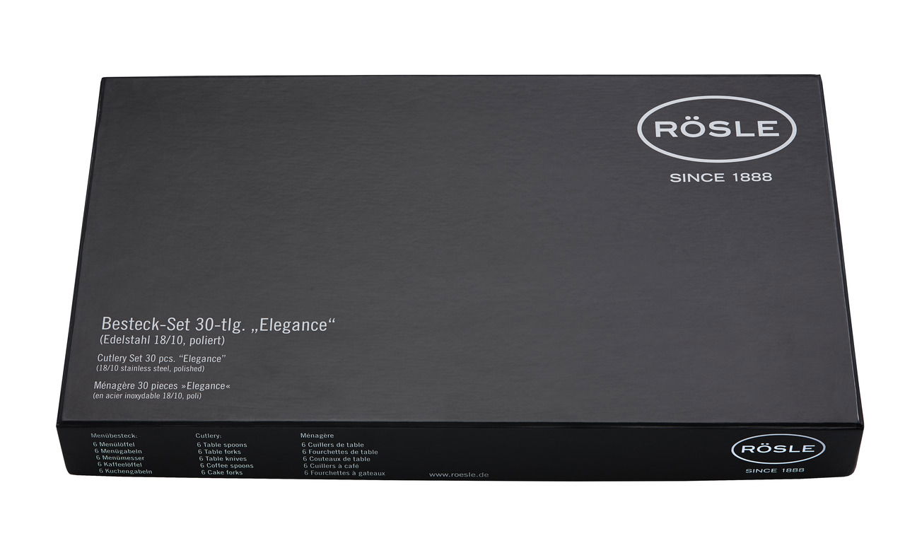 Rösle Besteck-Set 30-tlg. ELEGANCE