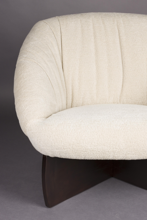 Dutchbone Emilius fauteuil beige