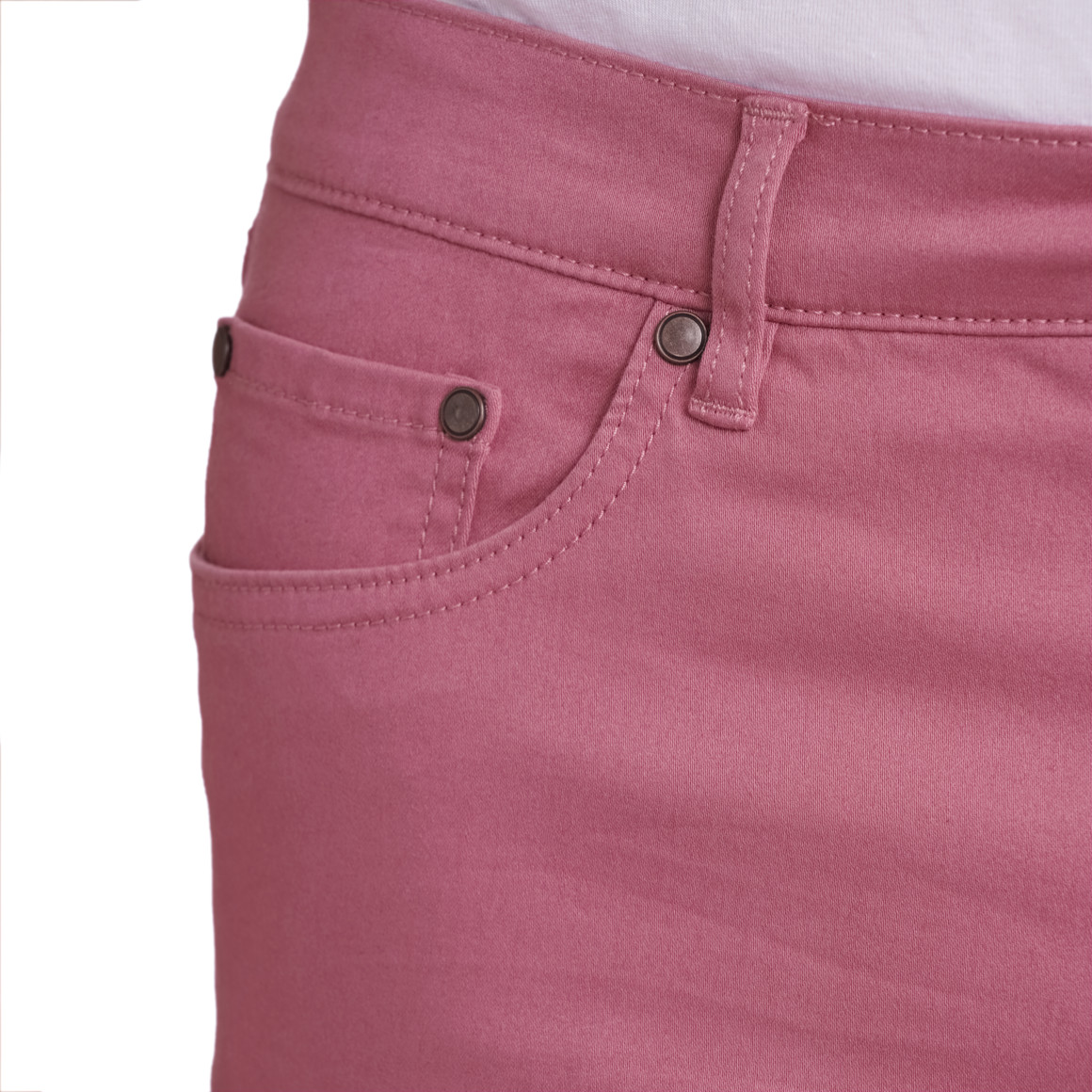 VanVaan Denim Herren Shorts im Five-Pocket-Style dunkelrosa