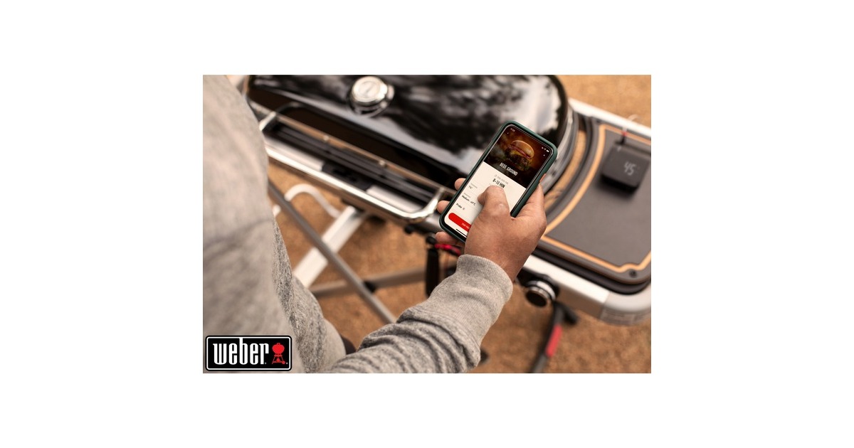 WeberConnect Smart Grilling Hub thermometer  (Zwart, WLAN en Bluetooth)