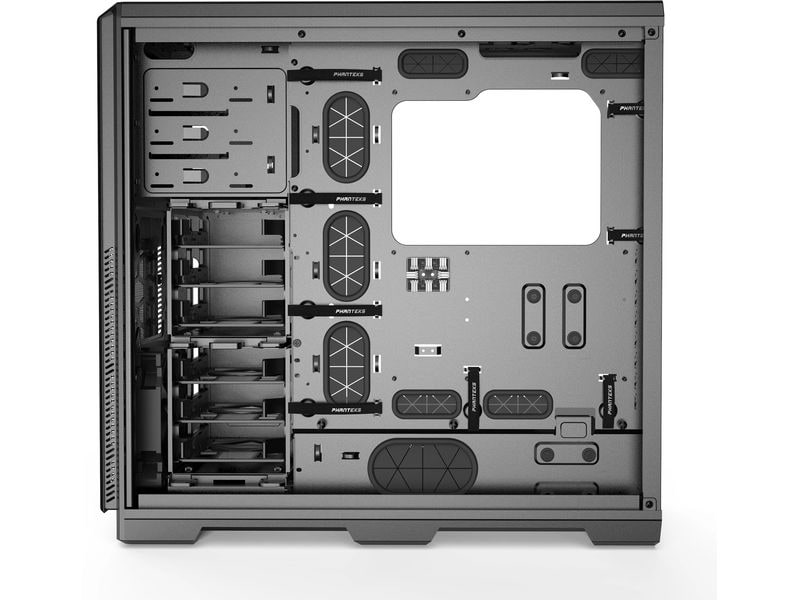 Phanteks PC-Gehäuse Enthoo Pro Tempered Glass Midi-Tower besticht mit maximaler Kühlleistung