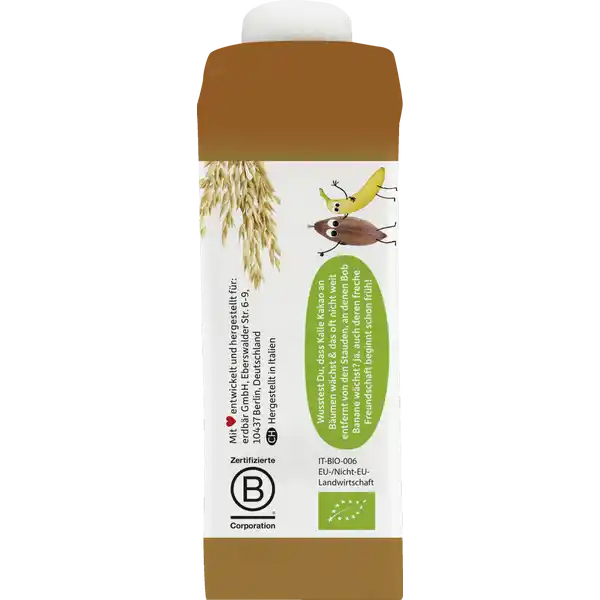 Bio Haferdrink Banane & Kakao