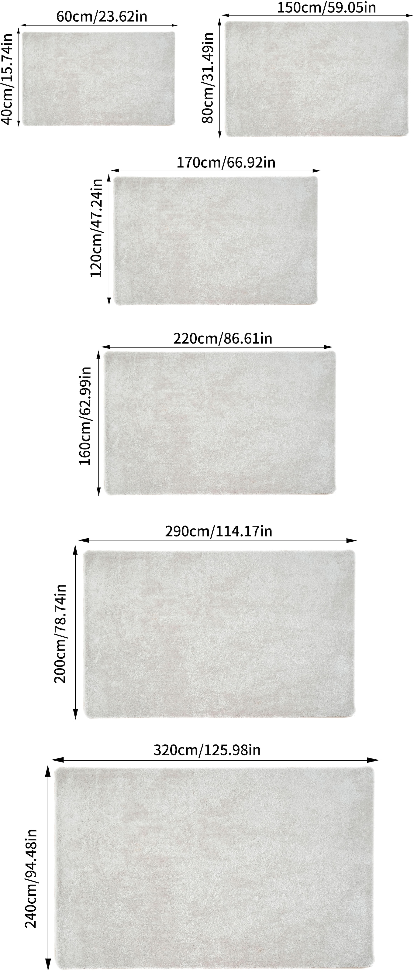 my home Hochflor-Teppich »Dana light, besonders weich, Mikrofaser Teppiche« rechteckig 25 mm Höhe uni, leichter Glanz, Wohnzimmer, Schlafzimmer, Esszimmer