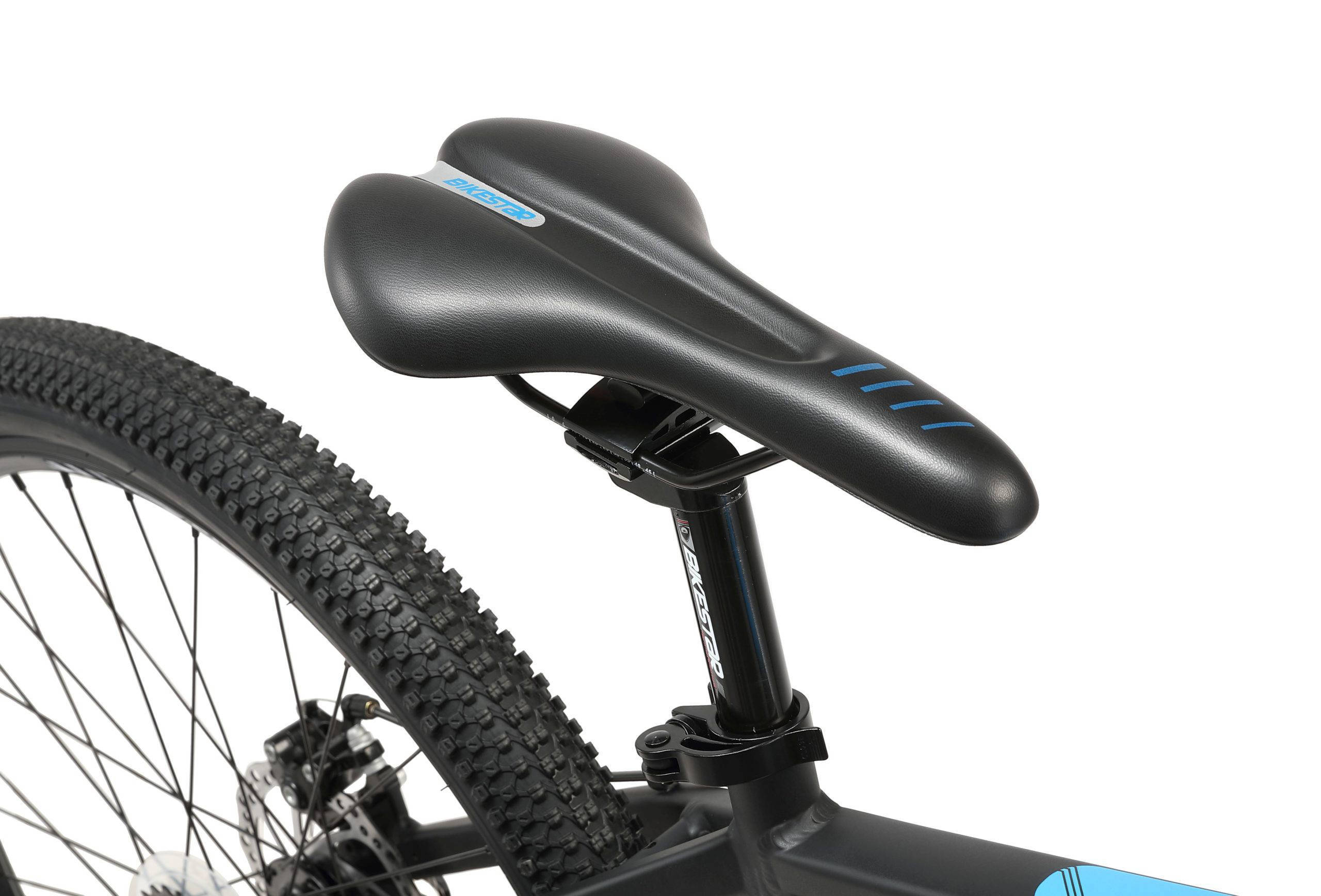 BikeStar hardtail MTB, Sport, 26 inch, 21 speed, zwart/blauw