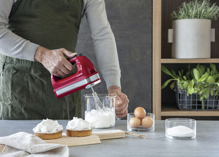 KitchenAid Midline Håndmixer, 9 hastigheter Red