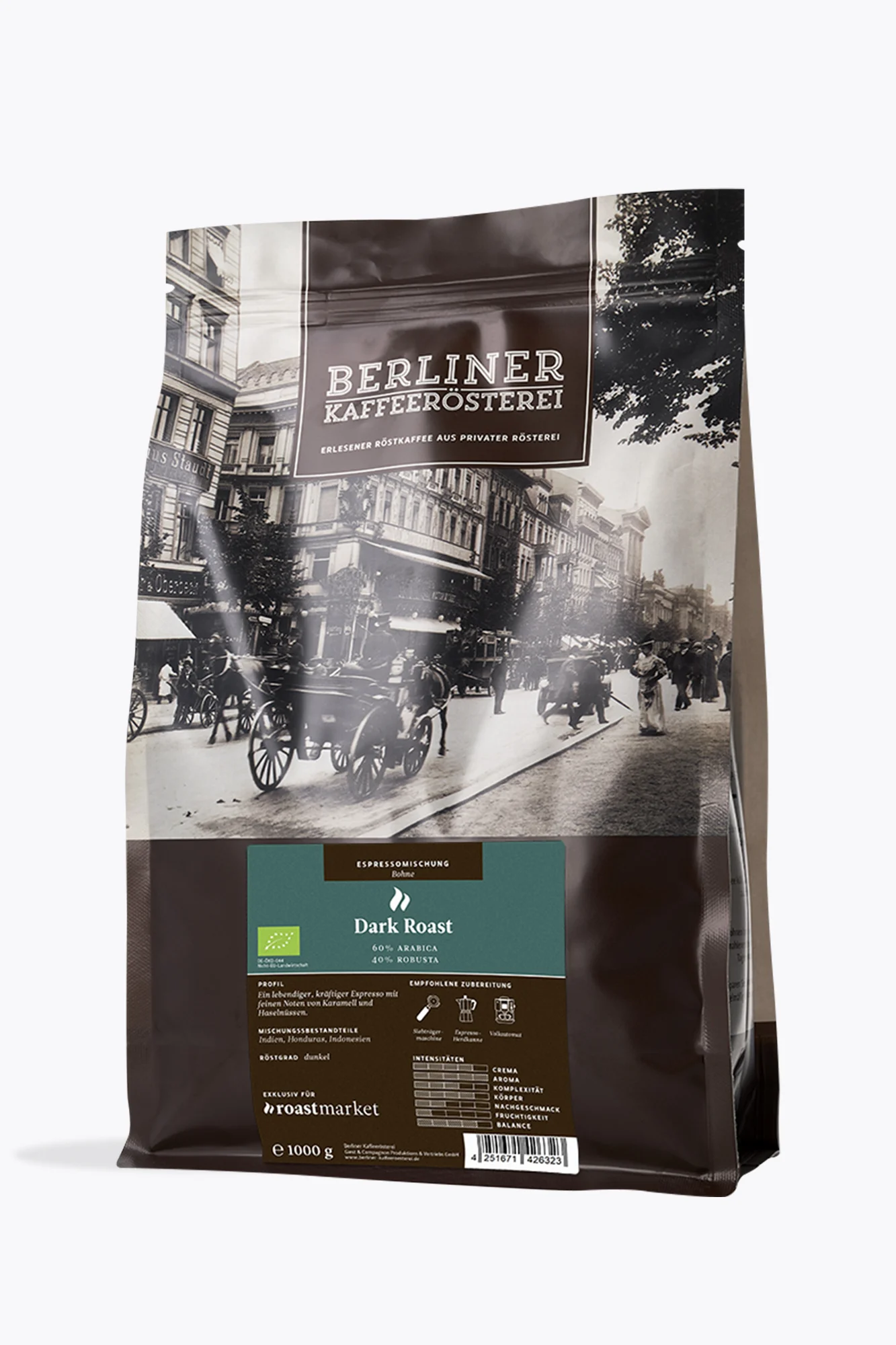 Berliner Kaffeerösterei Espresso Dark Roast Bio