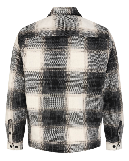 Aklion Thick Check Overshirt