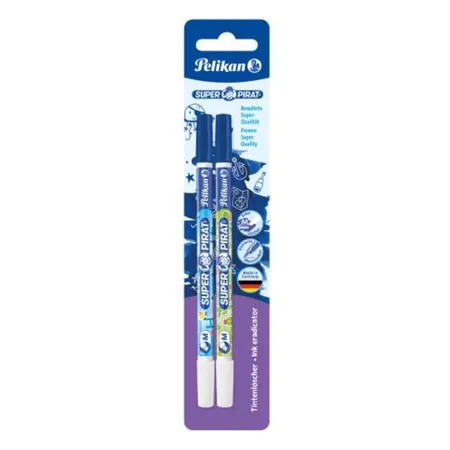 Pelikan Tintenlöscher Super Pirat 2er Blister Mittel