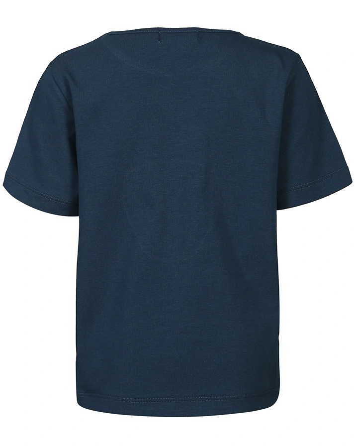 T-Shirt LÖWE mit Klappe in dunkelblau