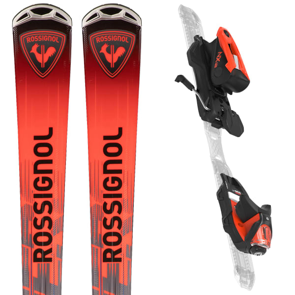 Pack ski ROSSIGNOL HERO ELITE LT TI + NX12 KONECT GW B80 BLACK/RED
