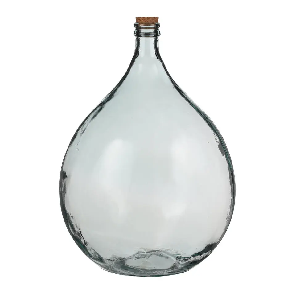 Mica Decorations Americo Terrarium Vaas - Ø40 cm - Gerecycled Glas