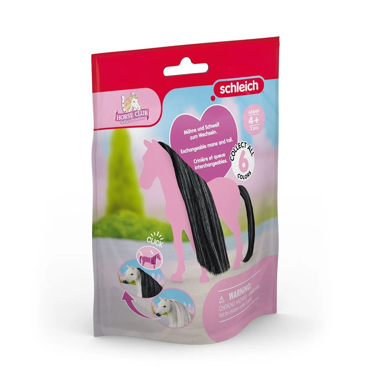 schleich® 42649 Sofia's Beauties - Haare für Beauty Horses black
